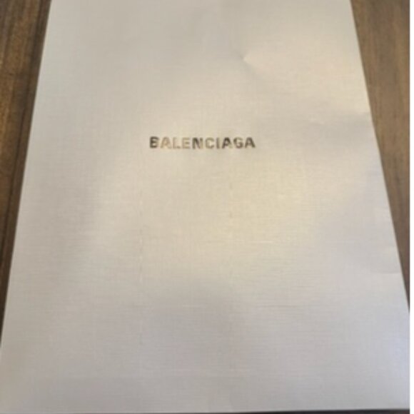 Balenciaga Logo Cashmere Scarf - Picture 1 of 3